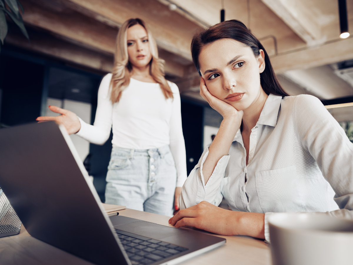 zniechęcona kobieta