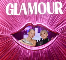 Kobieta Roku Glamour, scena z: Katarzyna Dąbrowska, Lidia Tofil