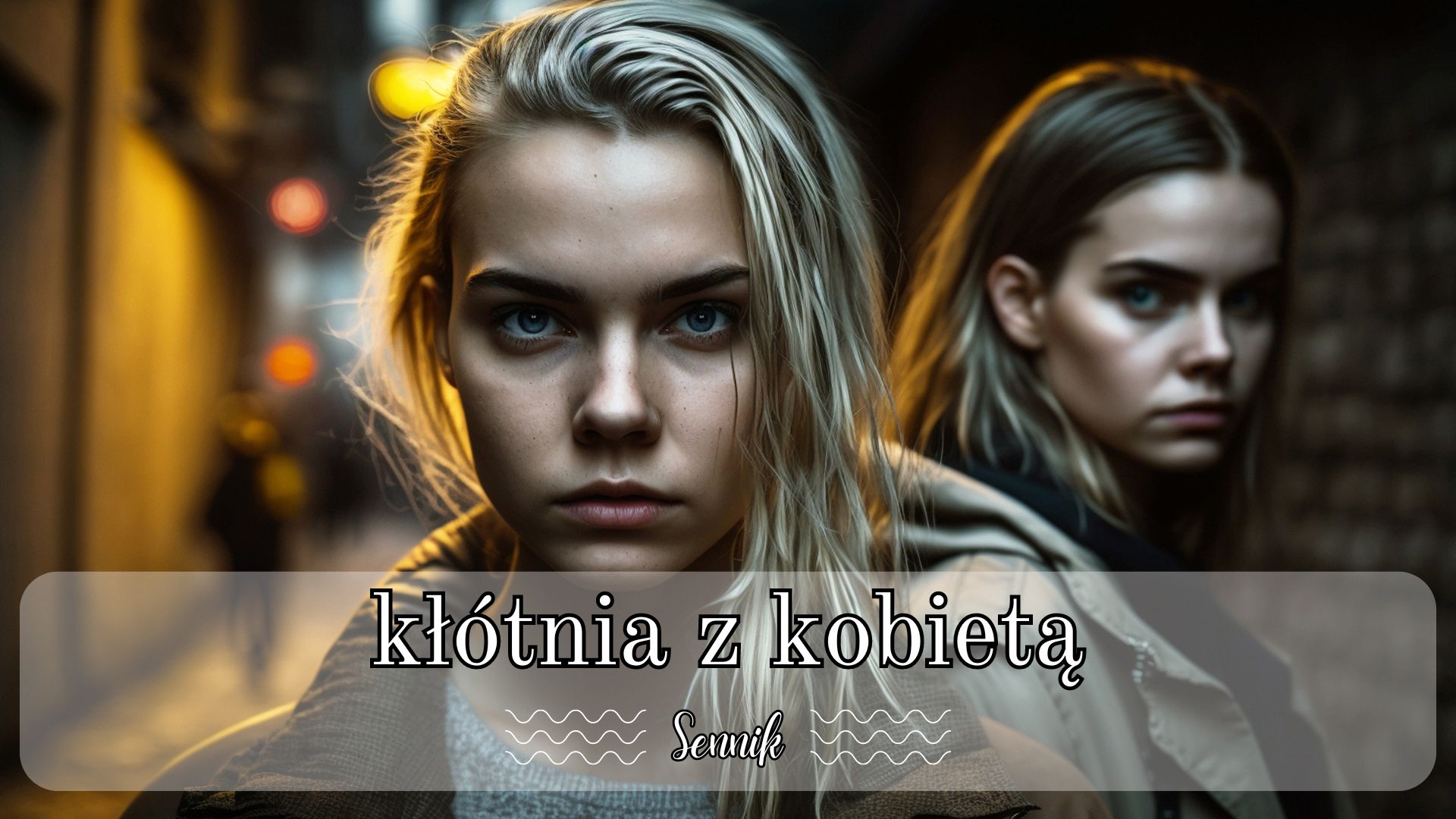 Sennik kłótnia z kobietą