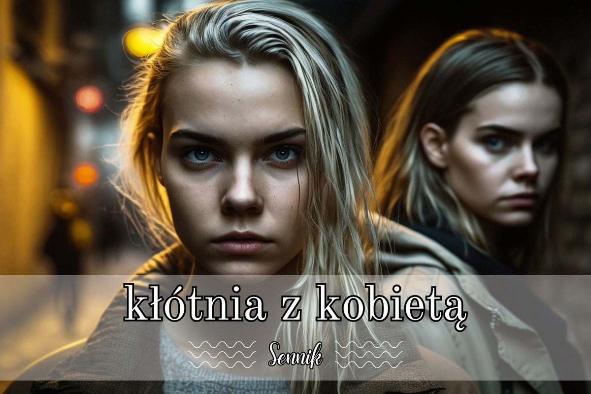 Sennik kłótnia z kobietą