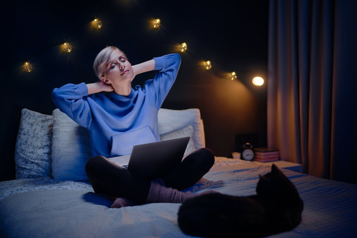 Wieczorny rytuał na lepszy sen