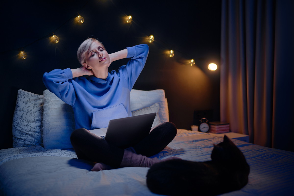 Wieczorny rytuał na lepszy sen