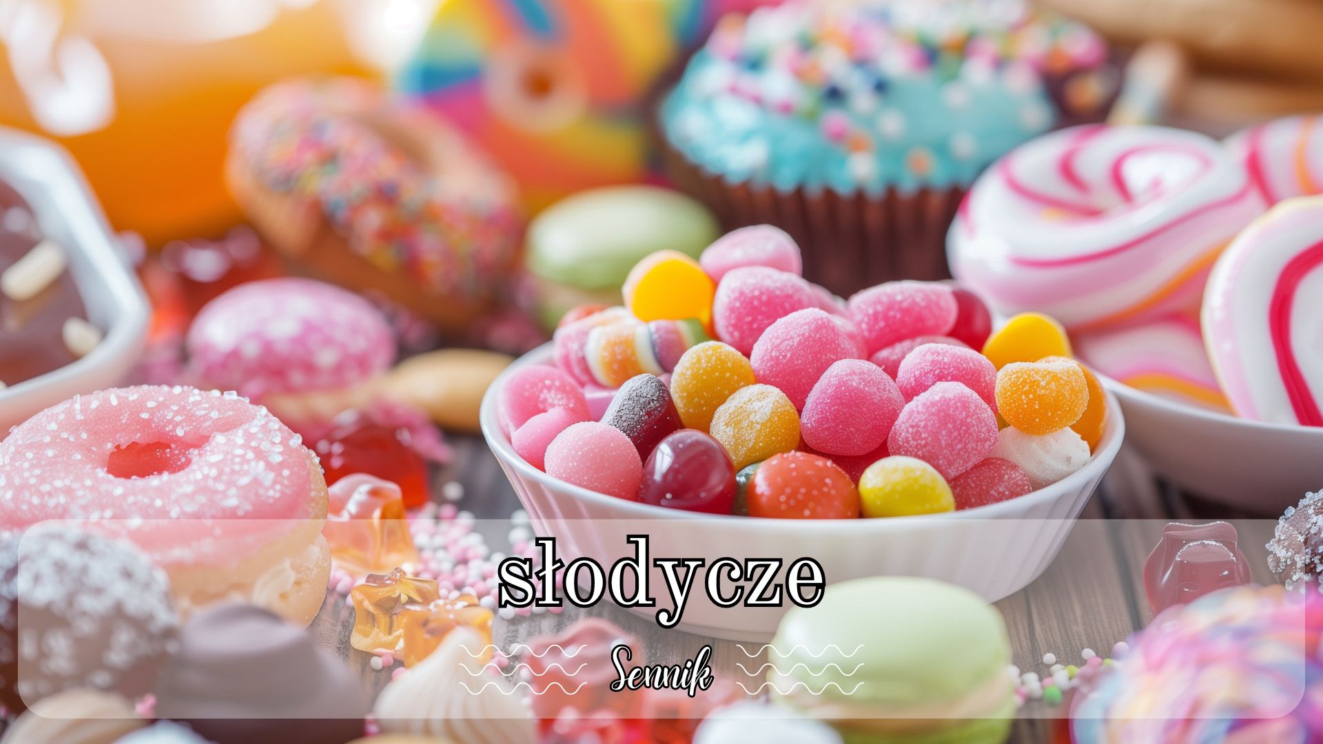 Sennik słodycze