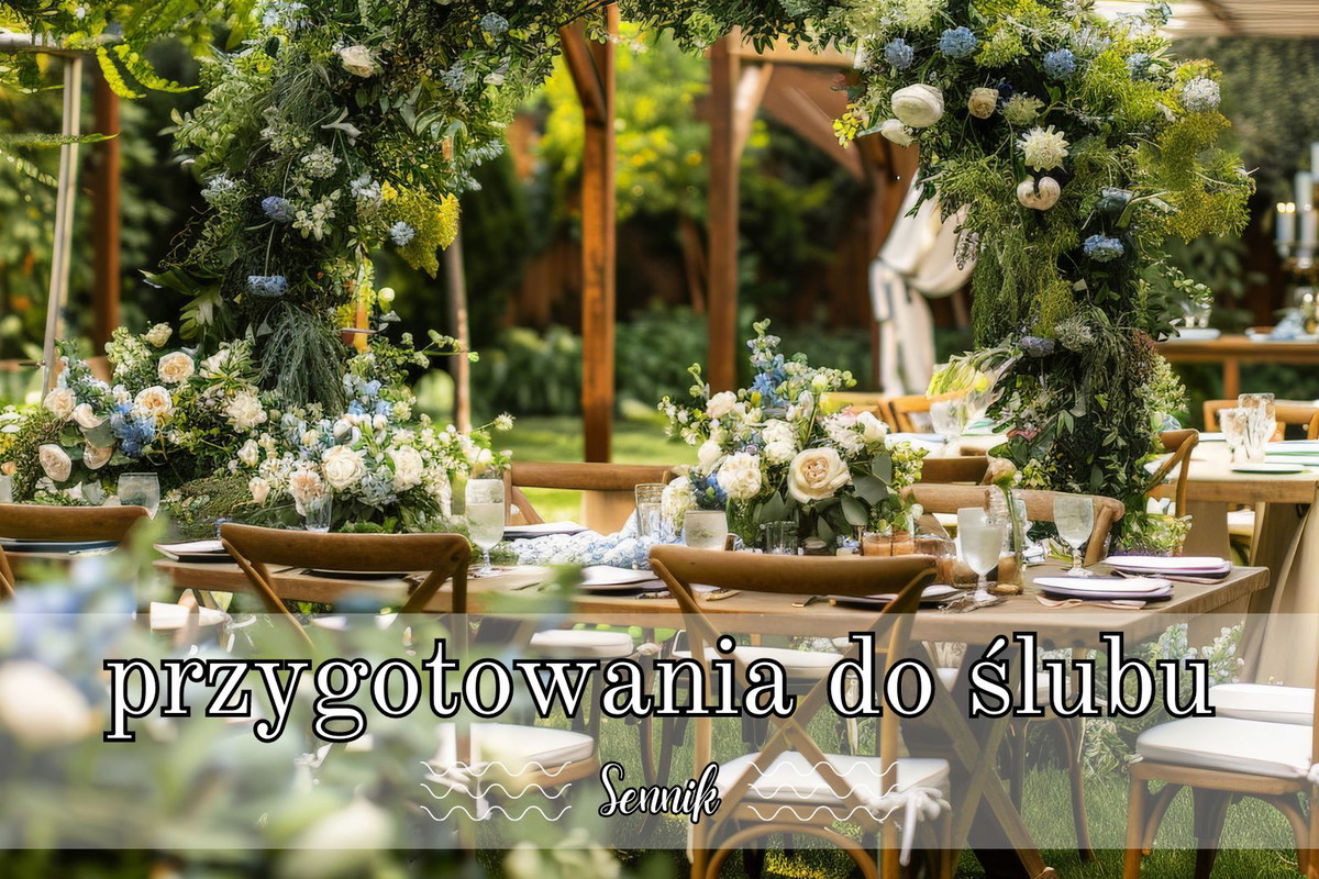 Sennik przygotowania do ślubu
