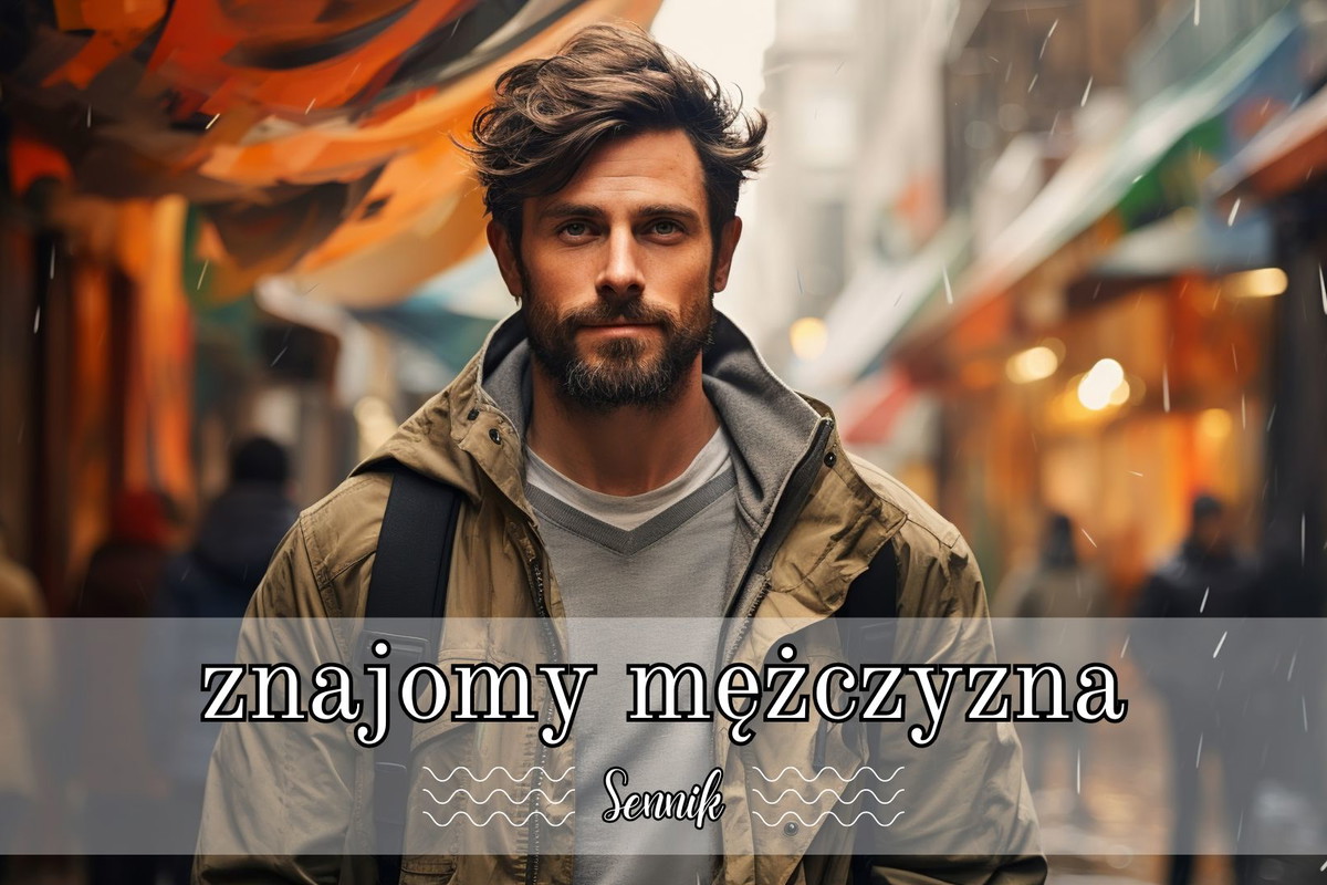 Sennik znajomy mężczyzna