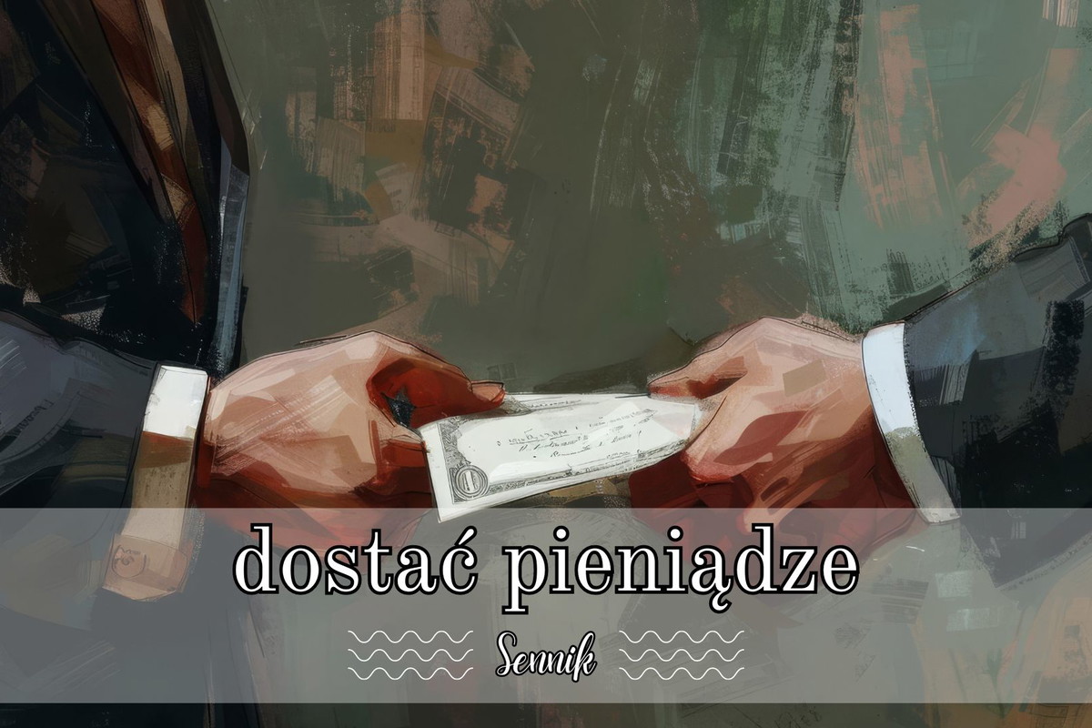 Sennik dostać pieniądze