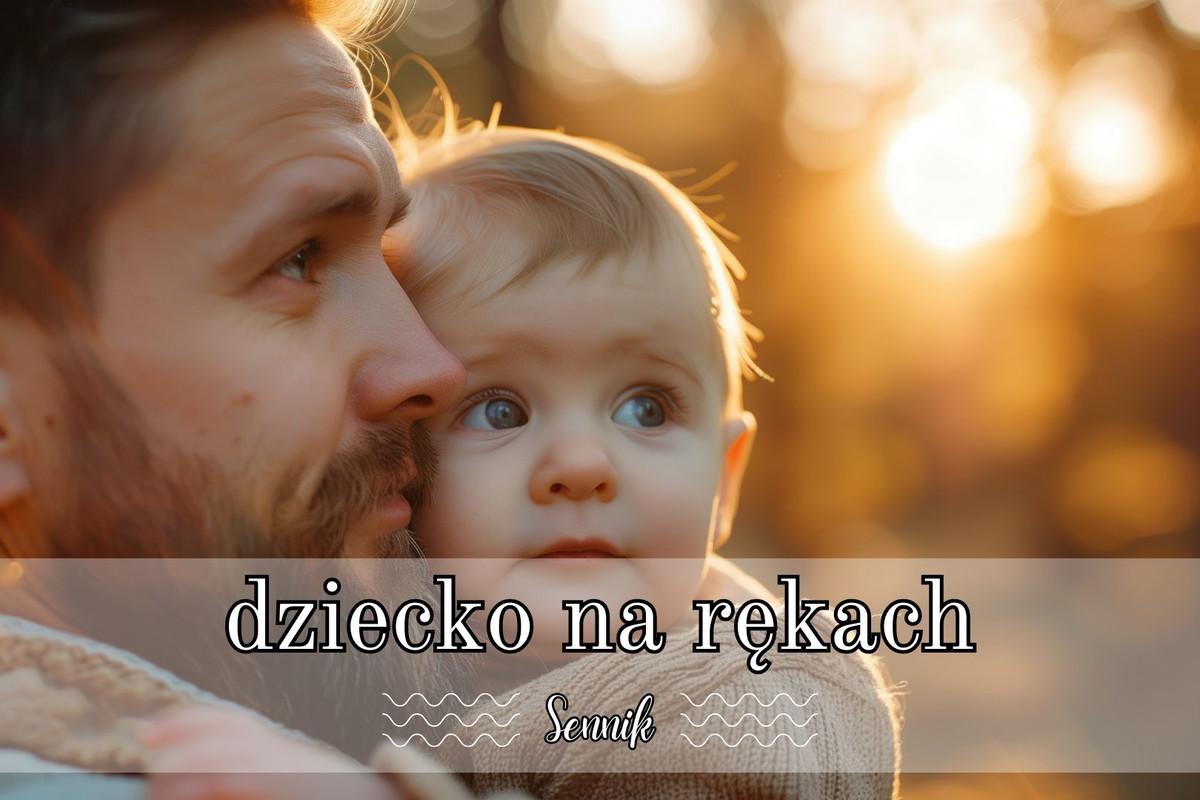 Sennik dziecko na rękach