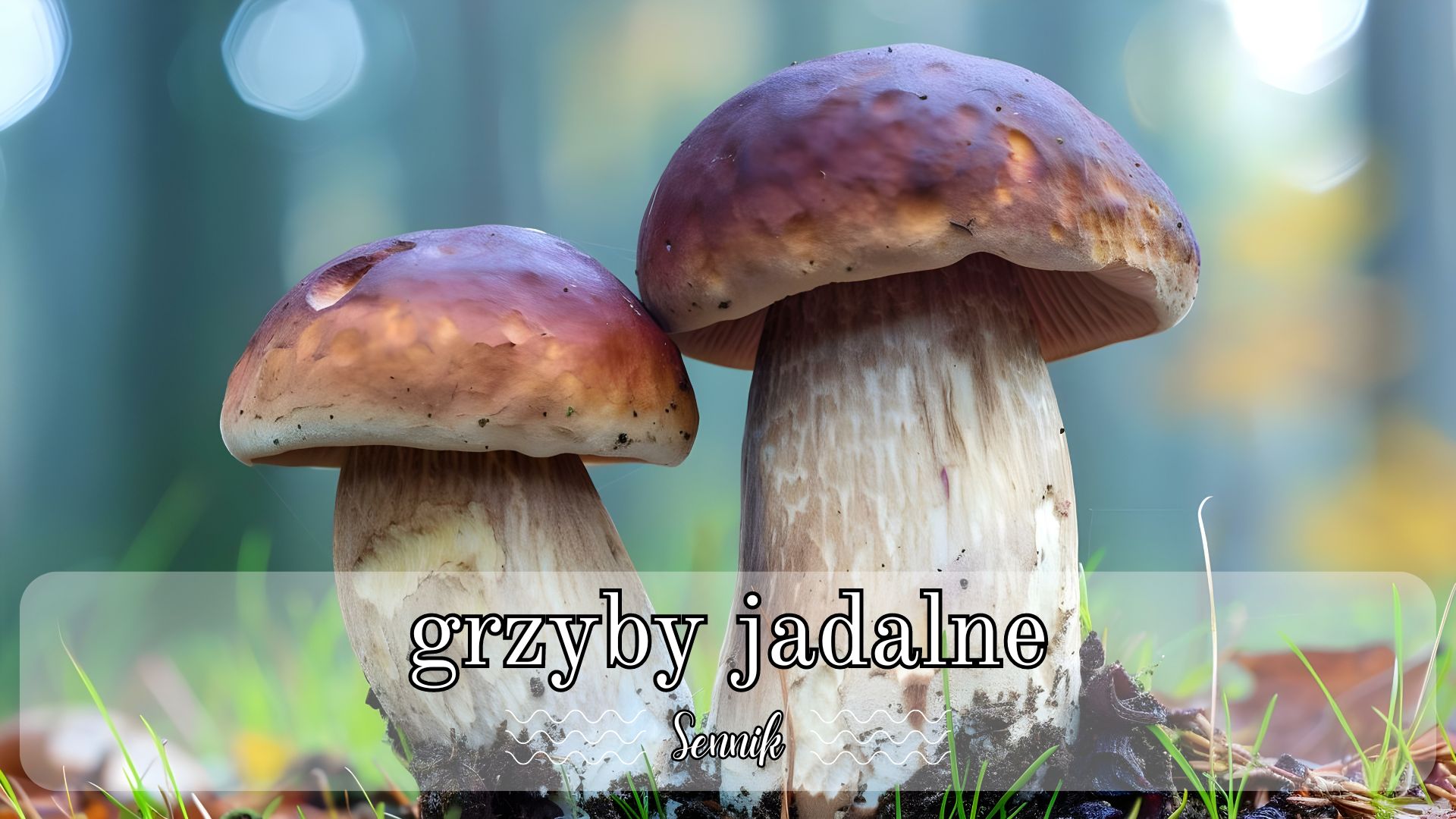 Sen o grzybach jadalnych