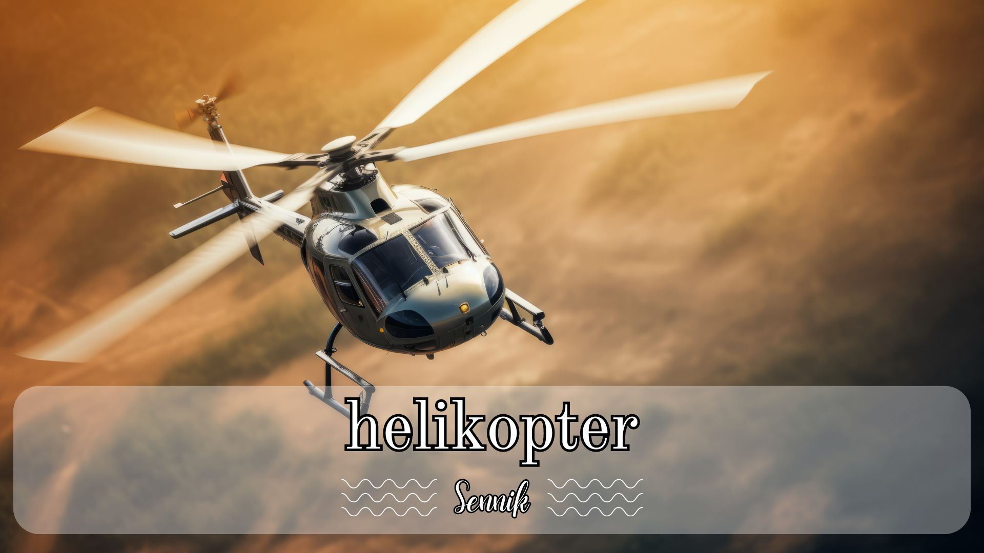 Sennik helikopter