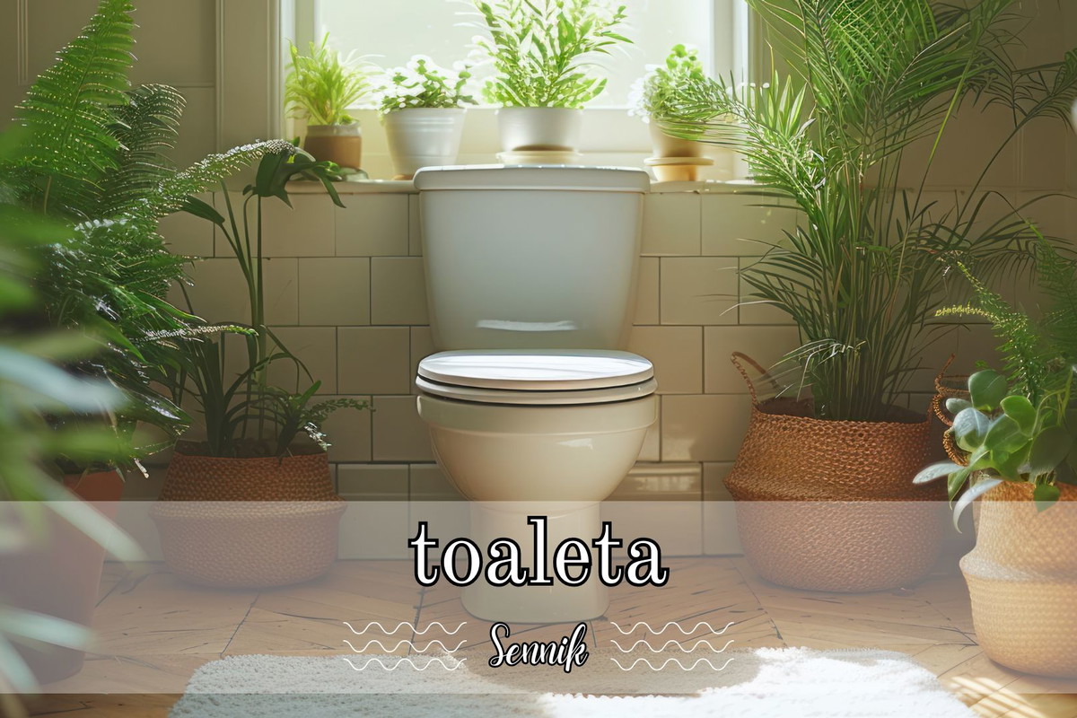 Sennik toaleta