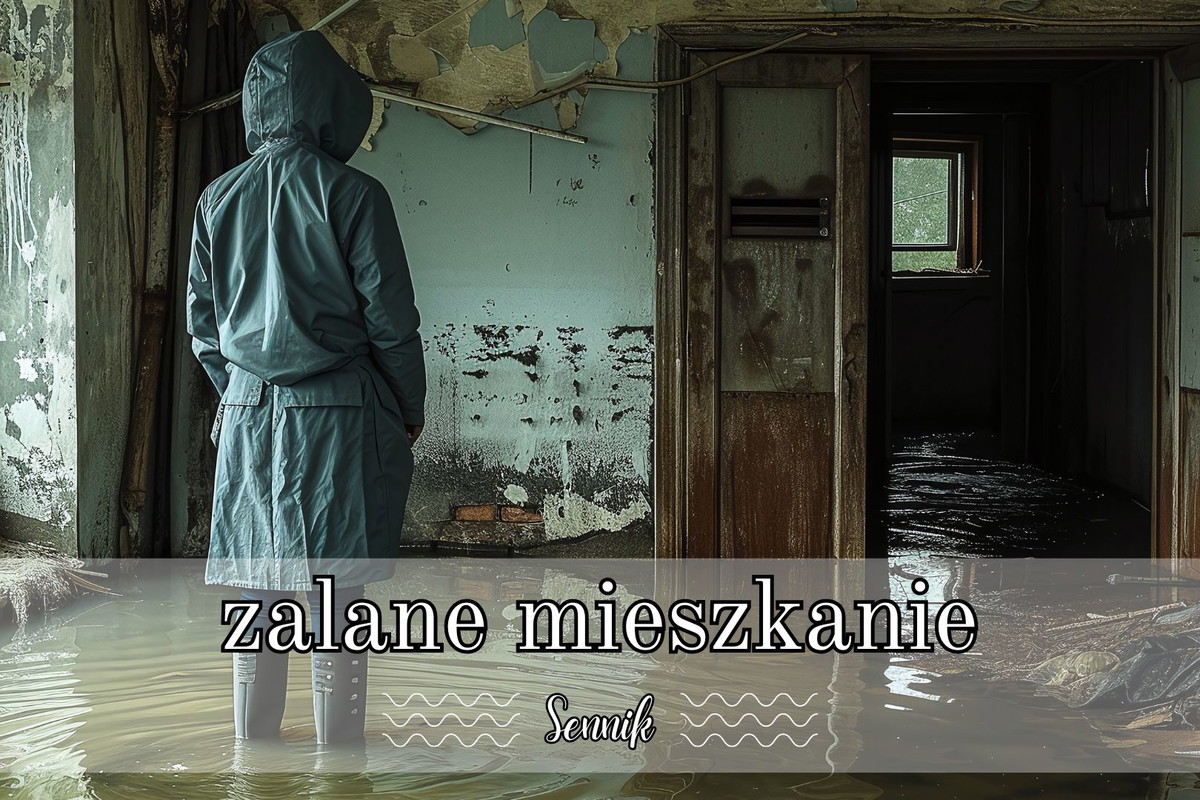 Sennik zalane mieszkanie