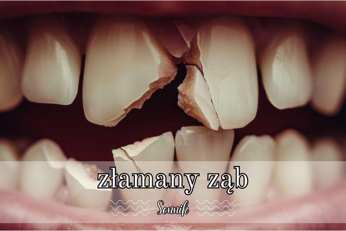 Złamany ząb sennik