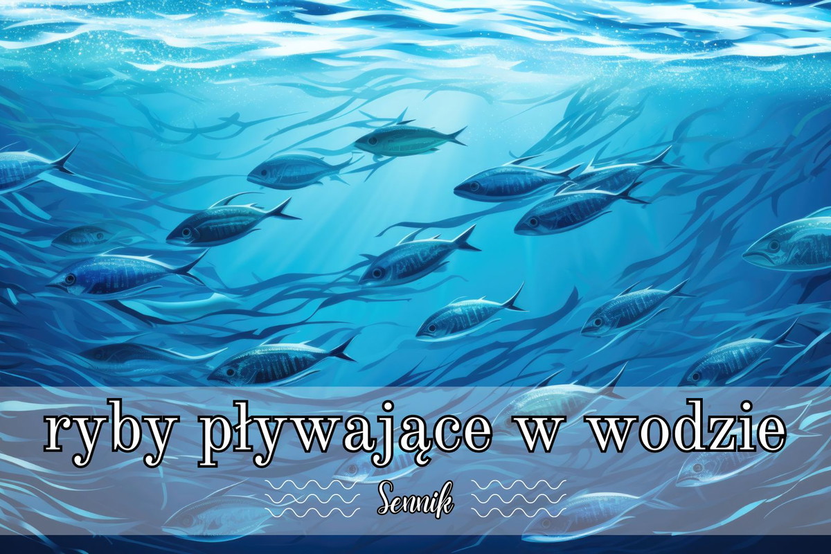 Sennik ryby pływające w wodzie