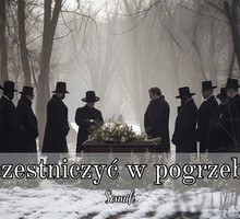 Sennik uczestniczyć w pogrzebie