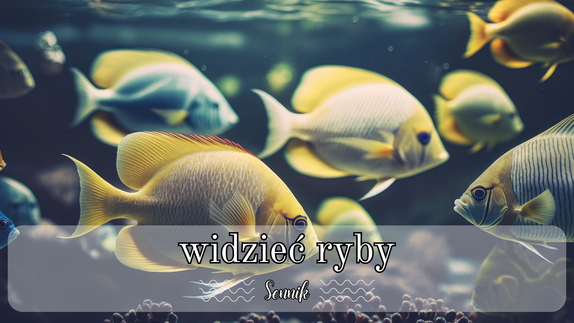 Sennik widzieć ryby