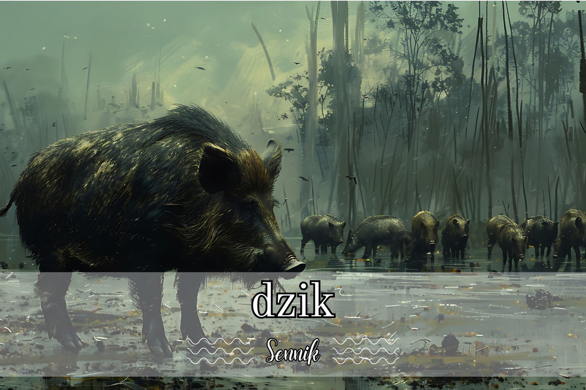 Sennik dzik