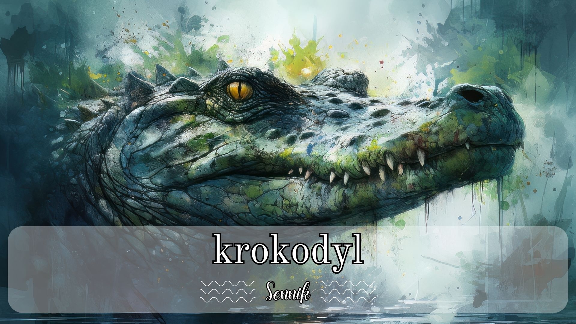 sennik krokodyl
