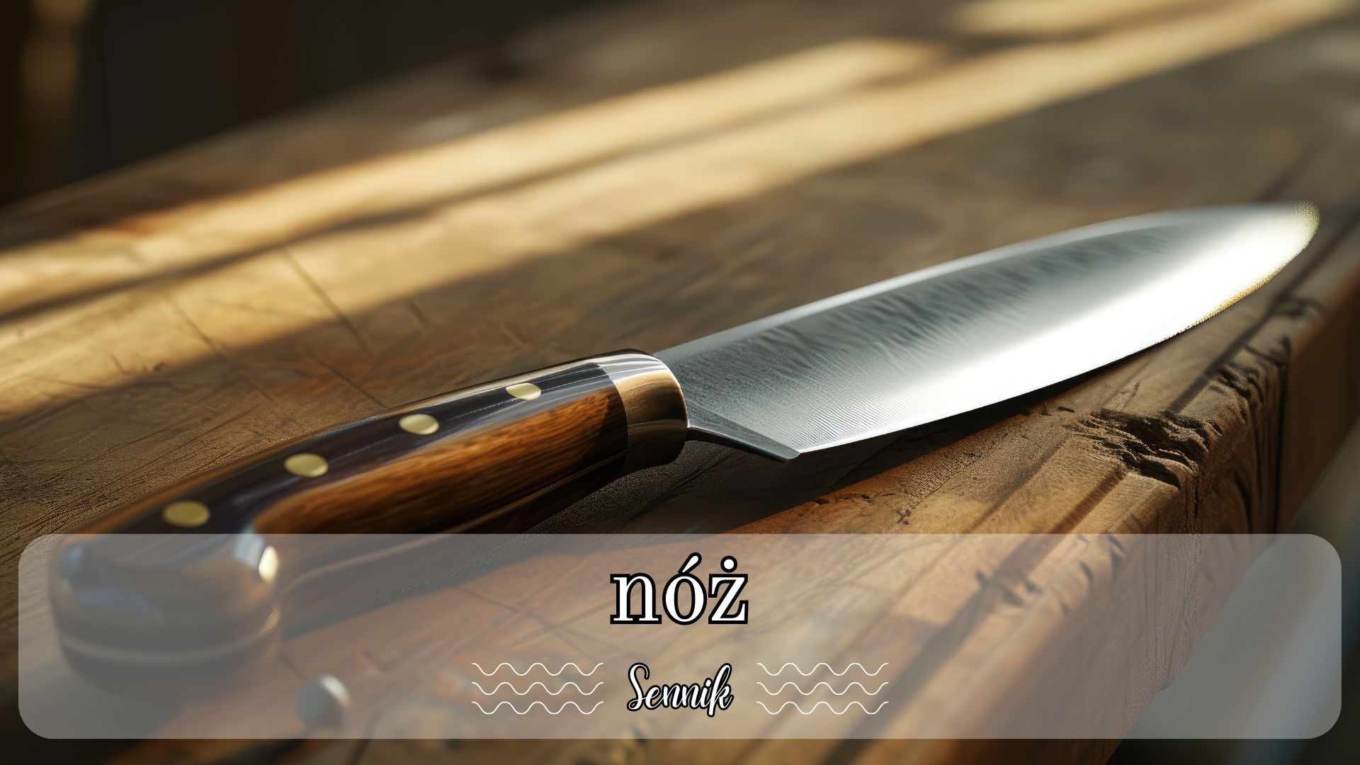 Sennik nóż
