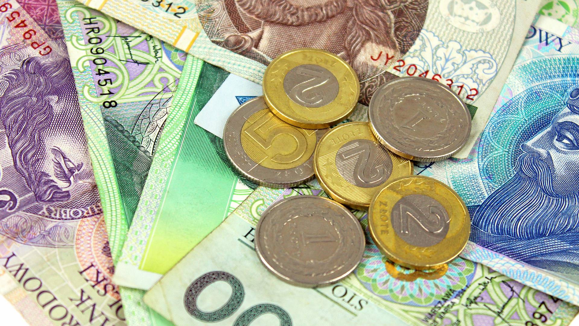 Dwukolorowa moneta dobrze działa na finanse