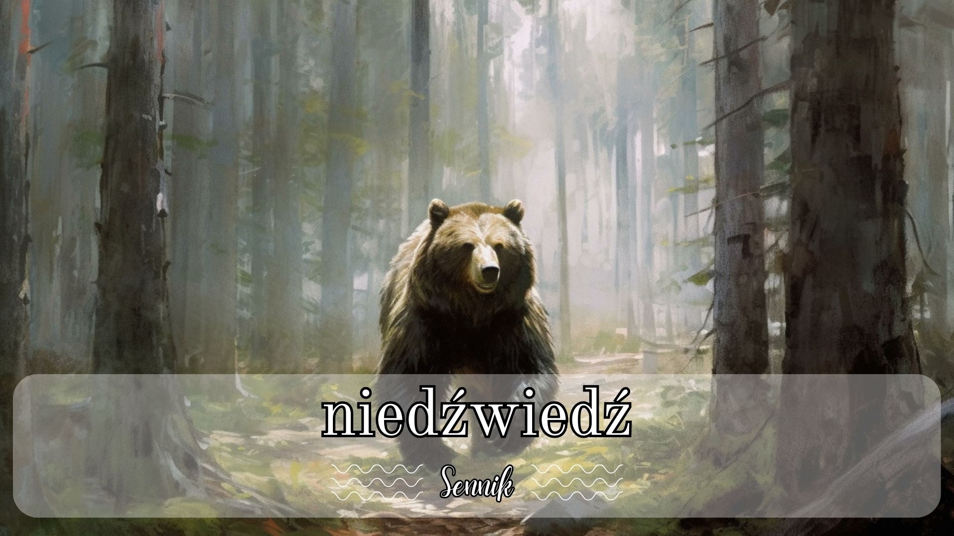 Sennik niedźwiedź