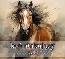 Sennik koń atakujący