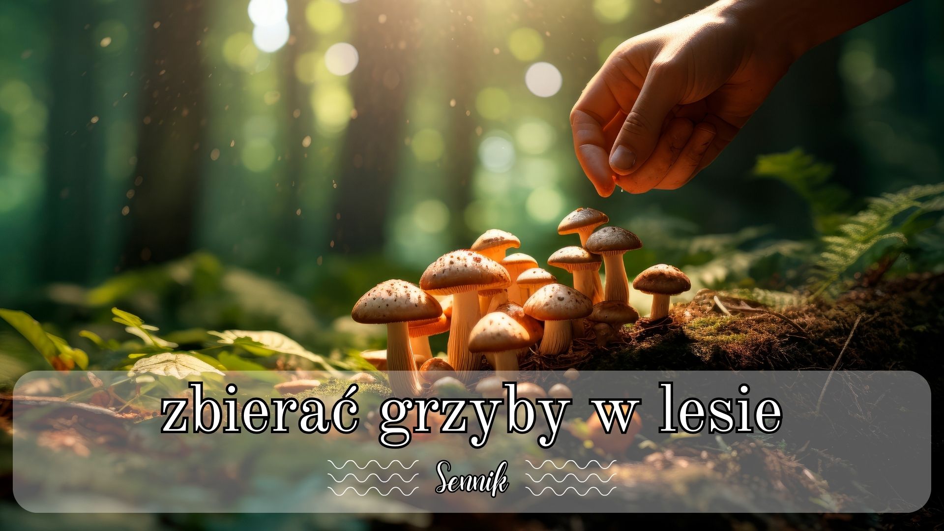 Sennik grzyby zbierać w lesie