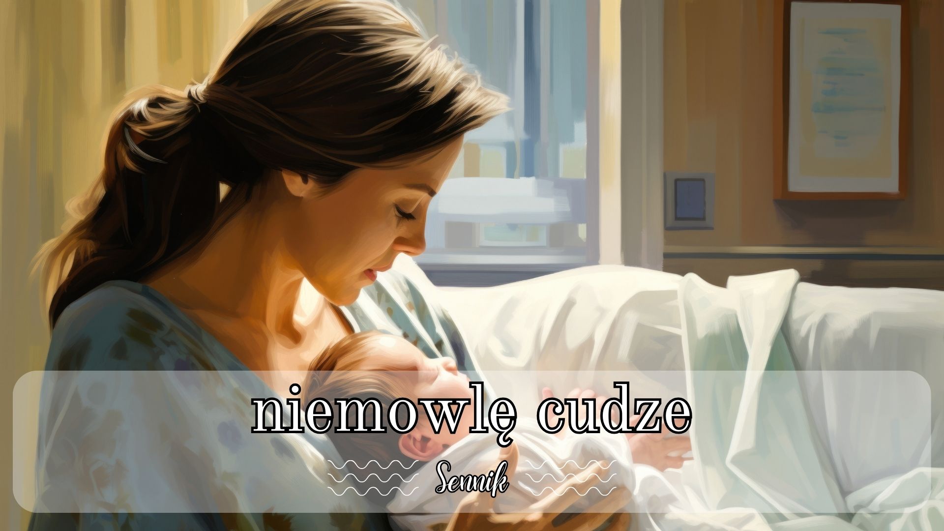 Sennik niemowlę cudze
