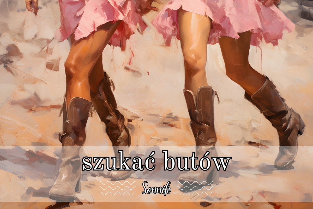 Sennik buty szukać