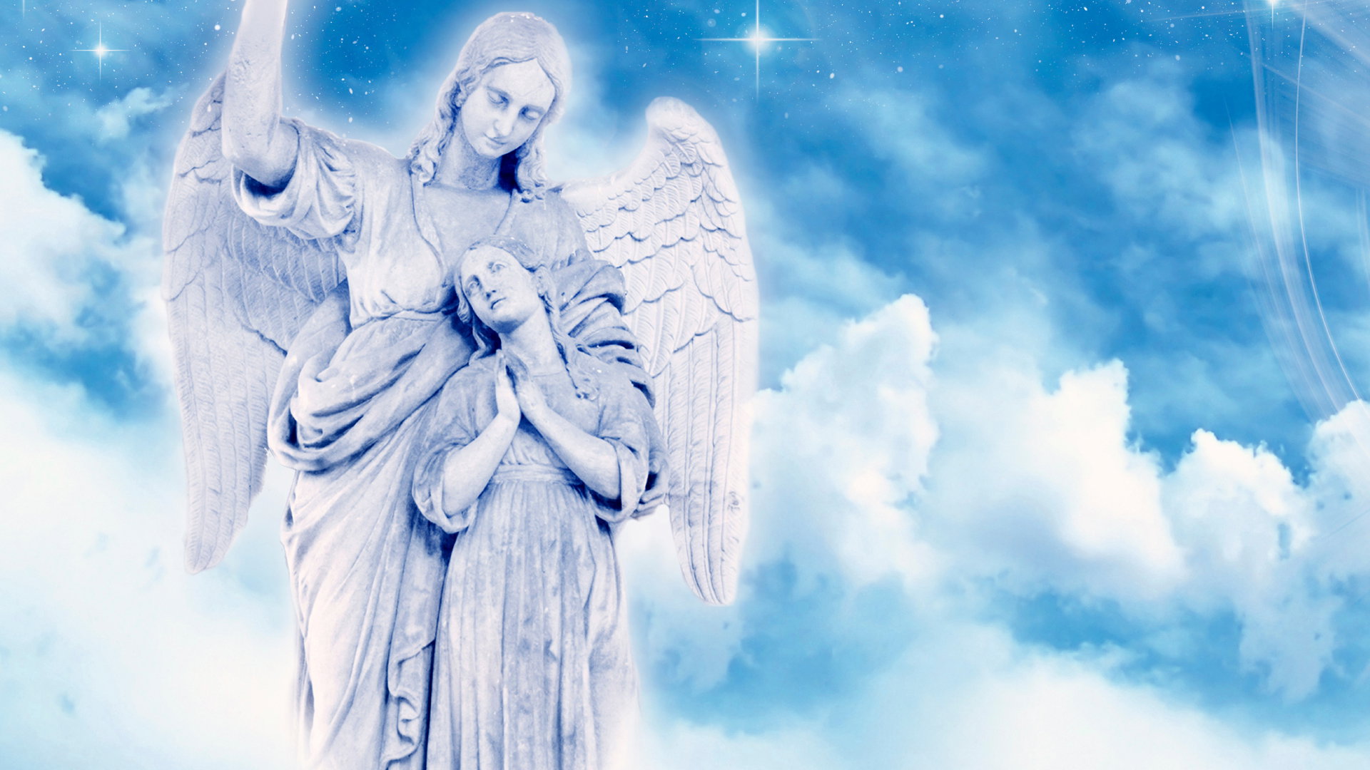 Rytuał objęcia anioła