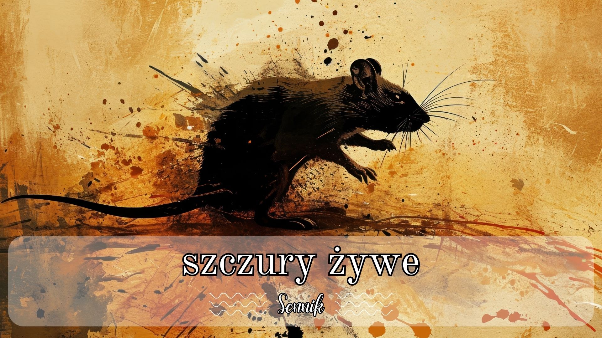 Sennik szczury żywe