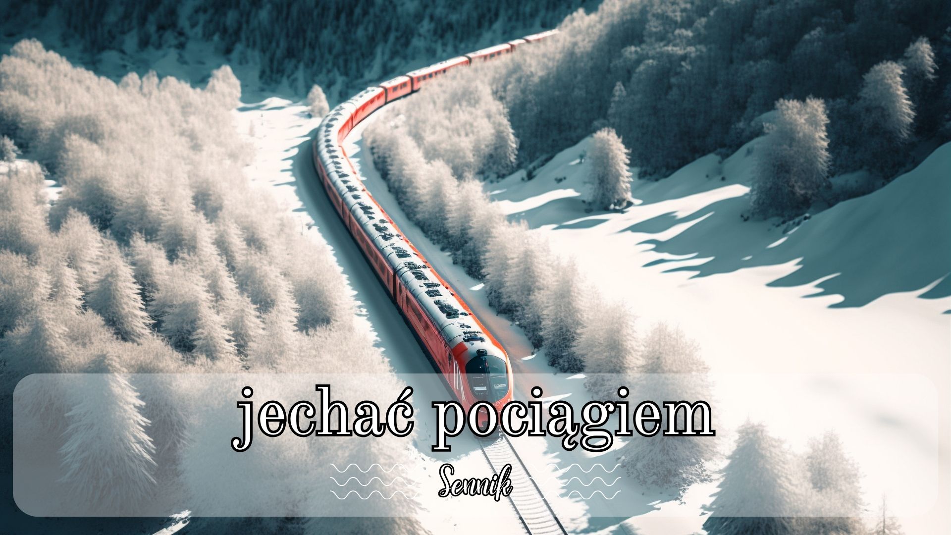 Sennik jechać pociągiem