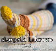 Sennik skarpetki kolorowe