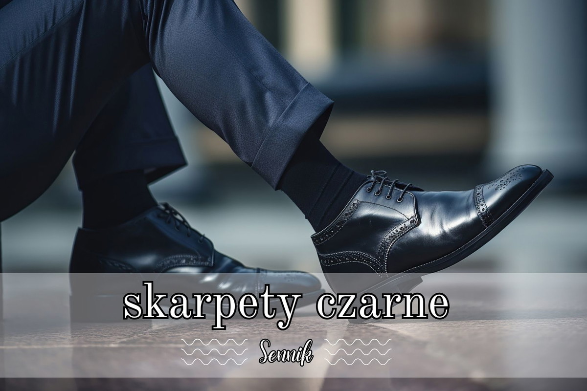 Sennik skarpety czarne