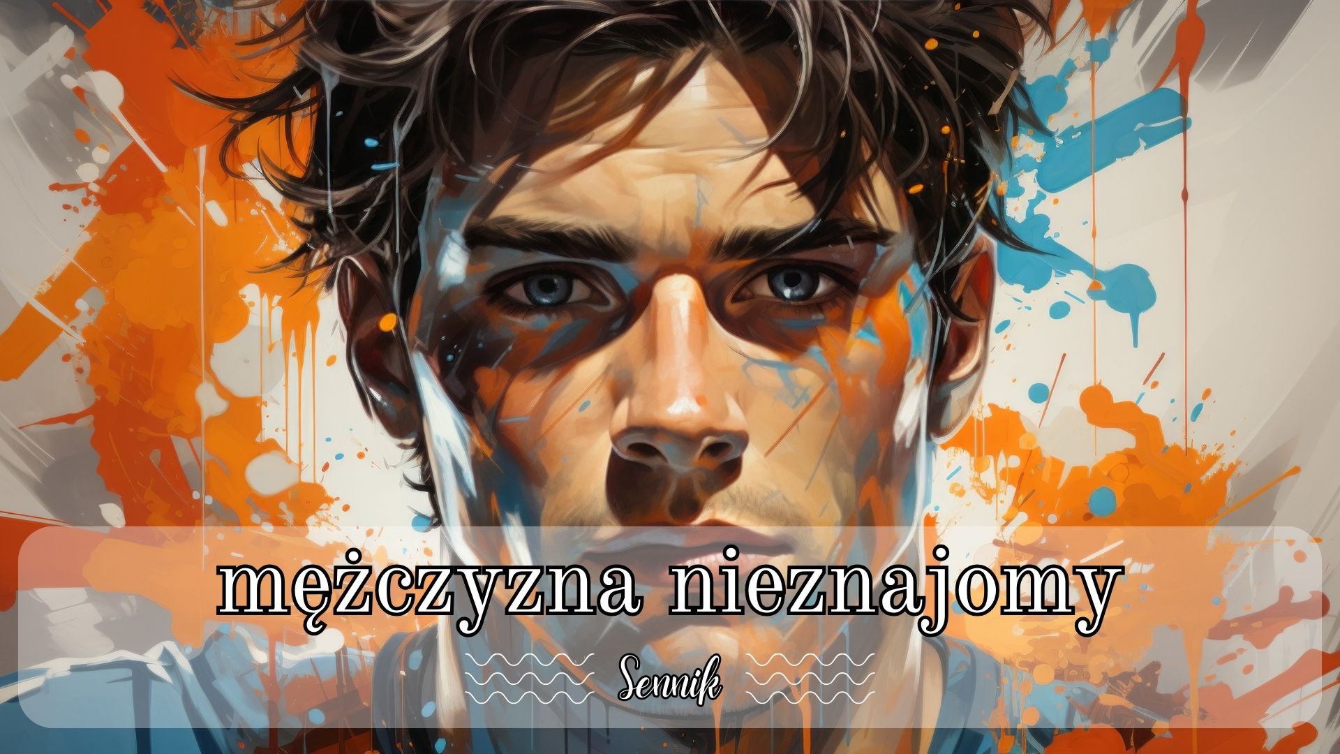 Sennik mężczyzna nieznajomy