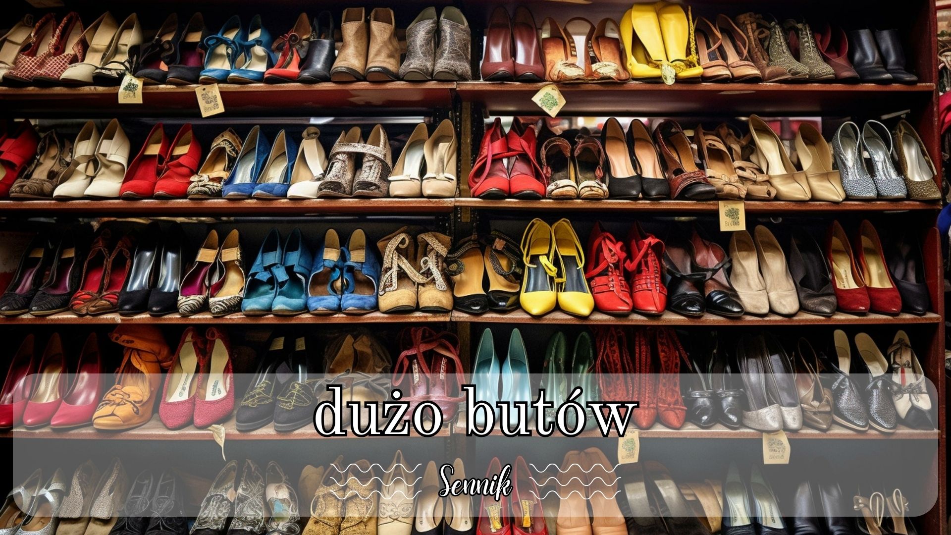 Sennik dużo butów