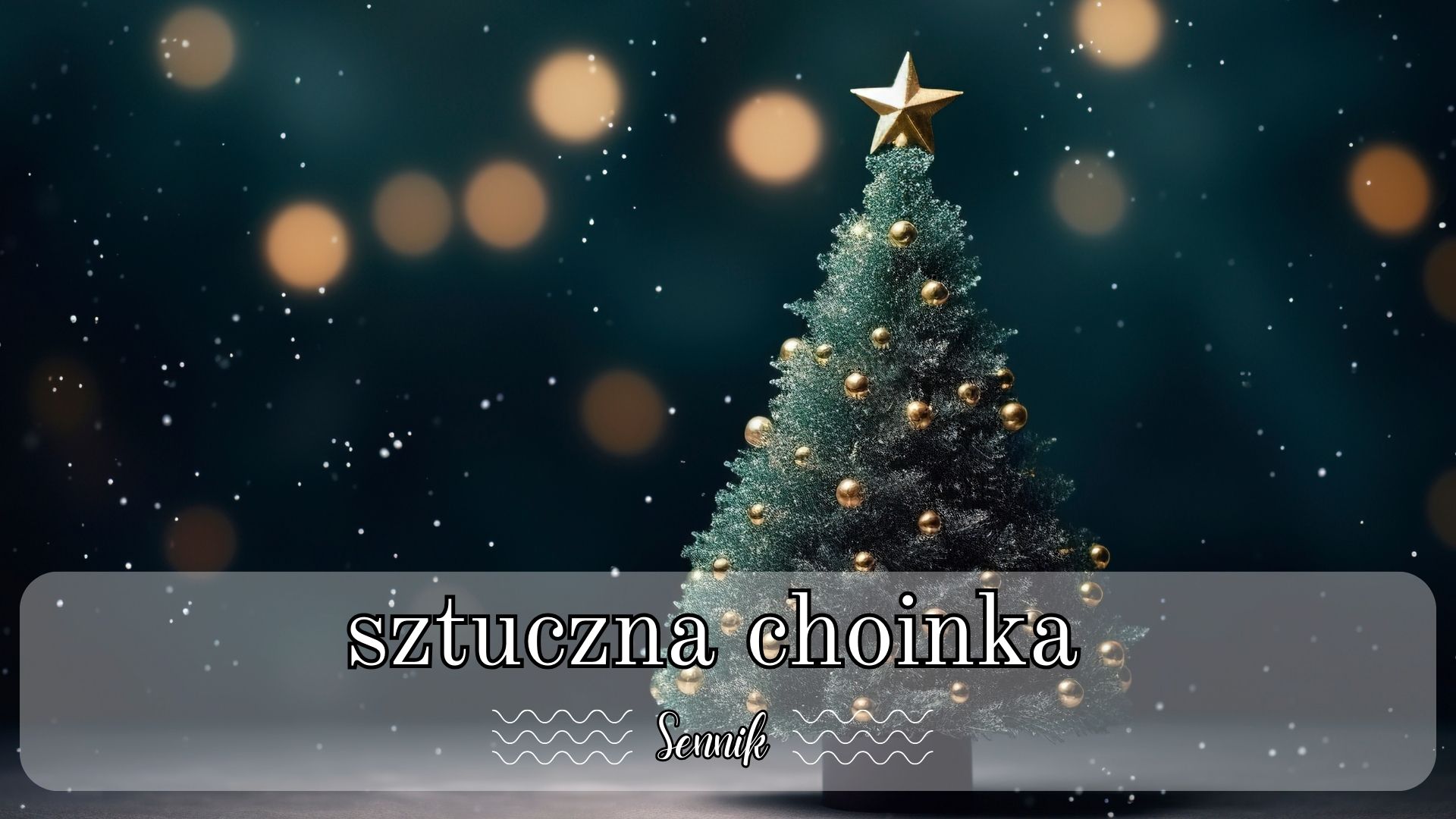 Sennik choinka sztuczna