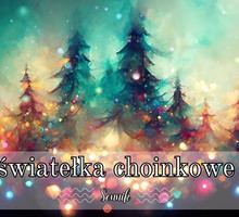 Sennik światełka choinkowe