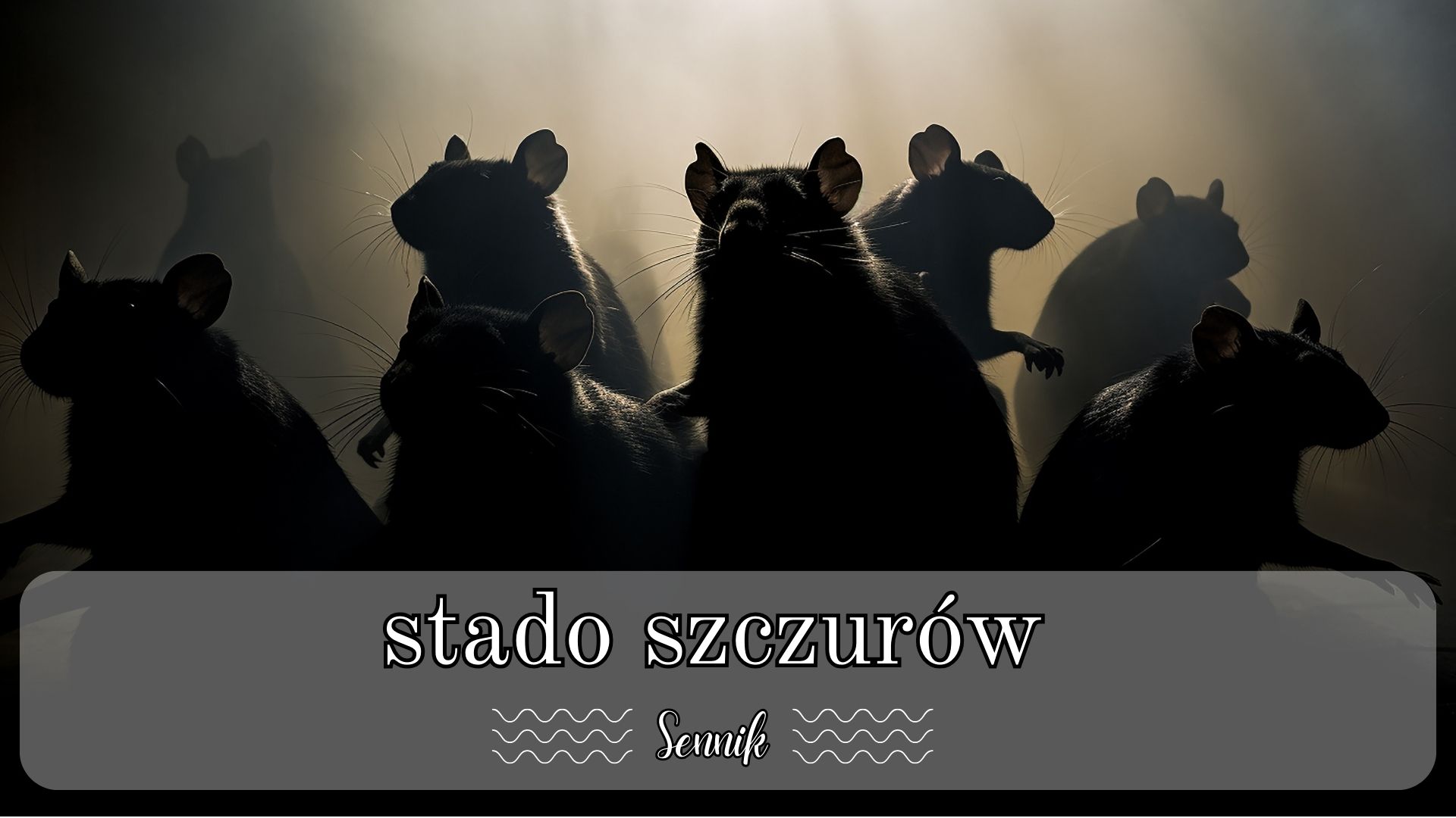 Sennik szczury stado