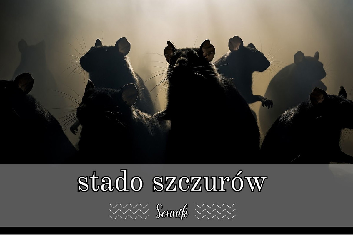 Sennik szczury stado