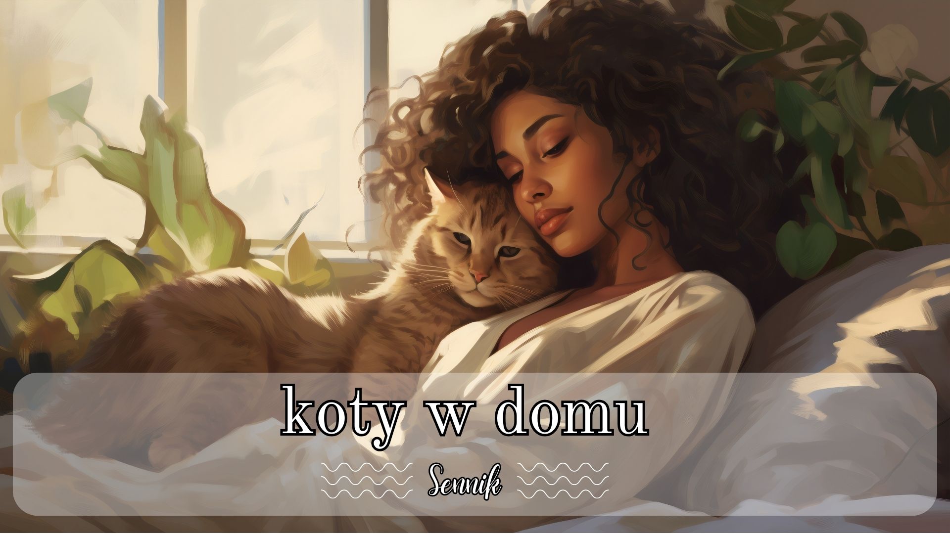 Sennik koty w domu