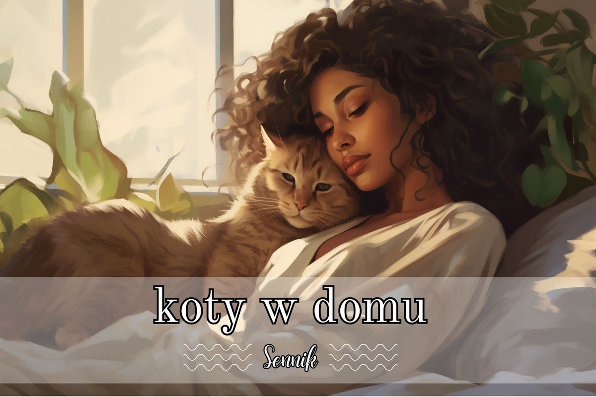 Sennik koty w domu