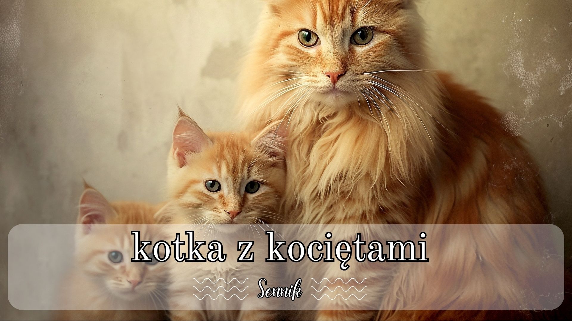 Sennik kotka z kociętami