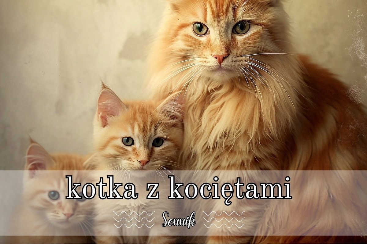 Sennik kotka z kociętami