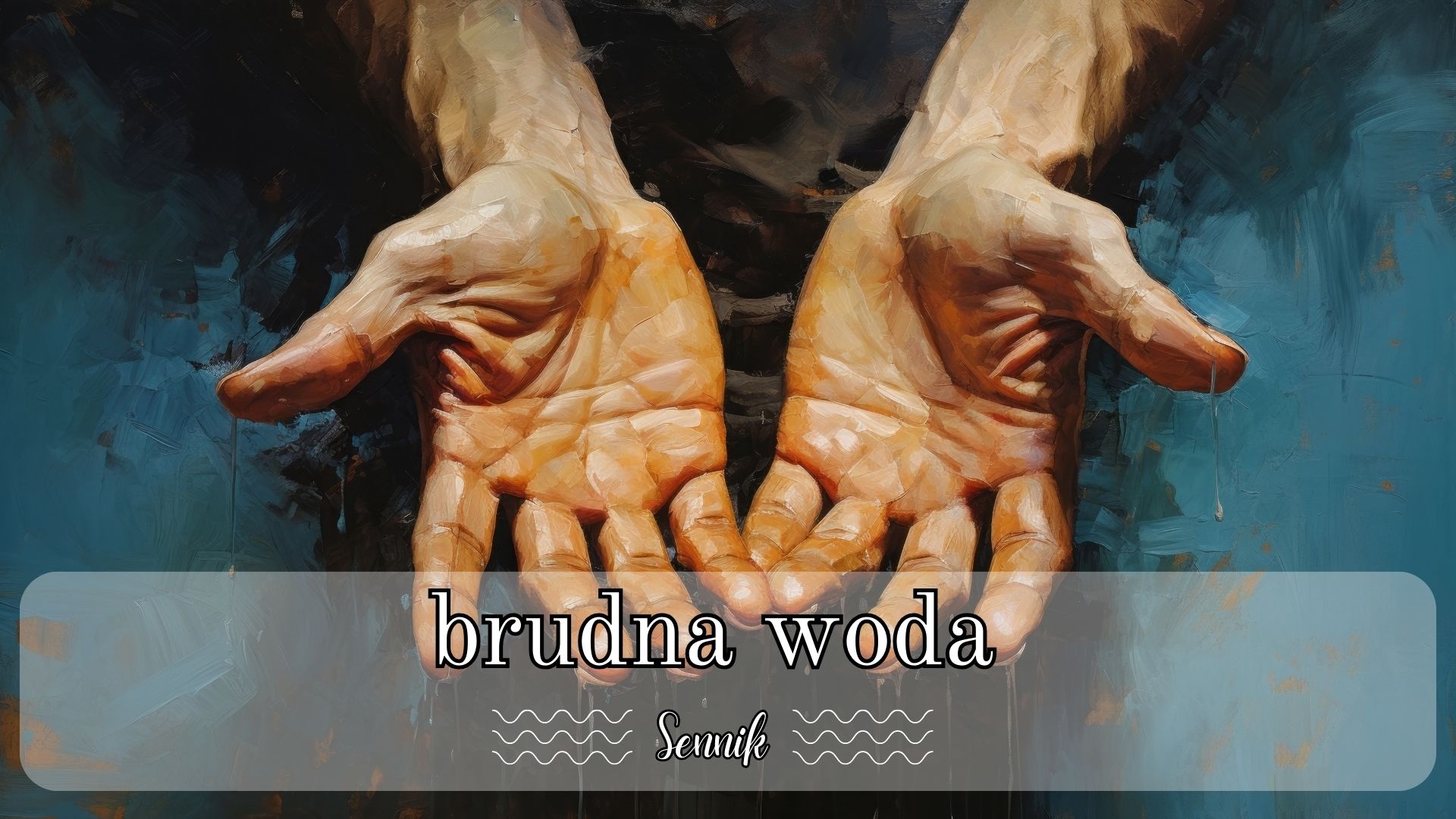 Sennik brudna woda