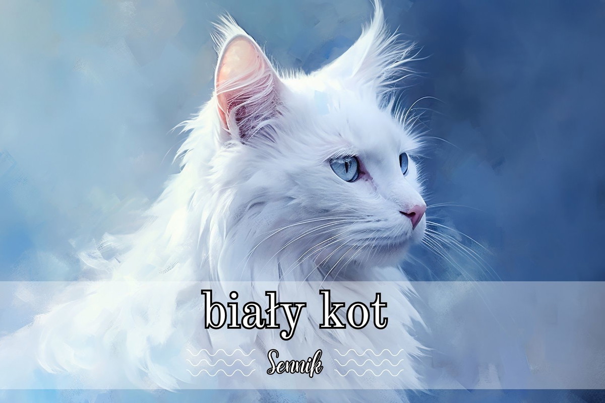 Sennik biały kot
