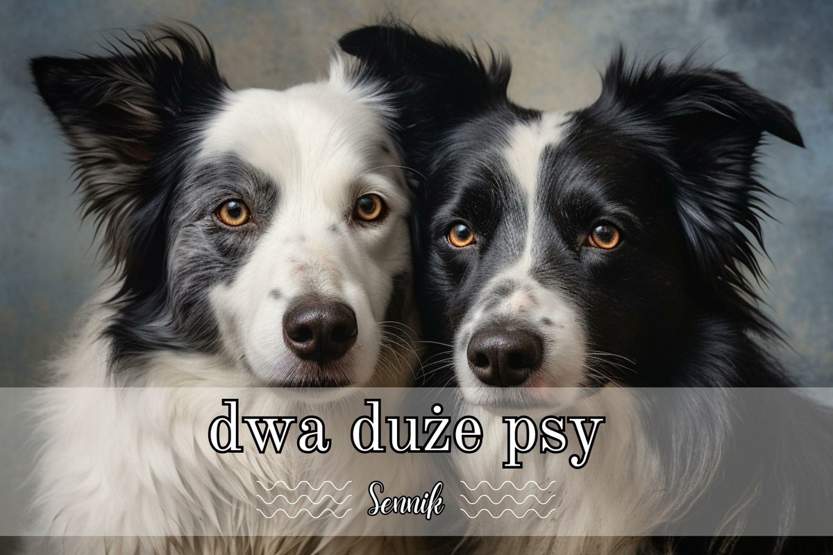 Sennik dwa duże psy