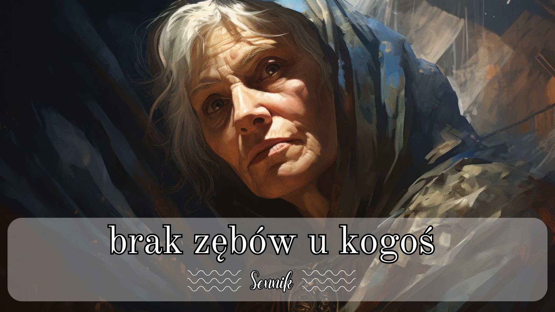 Sennik brak zębów u kogoś