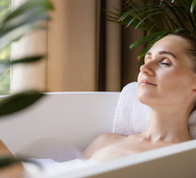 Kąpiel z liści laurowych