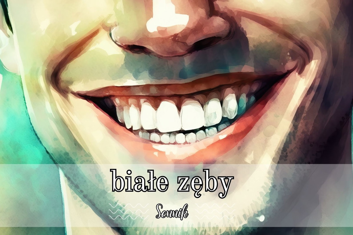 Sennik białe zęby