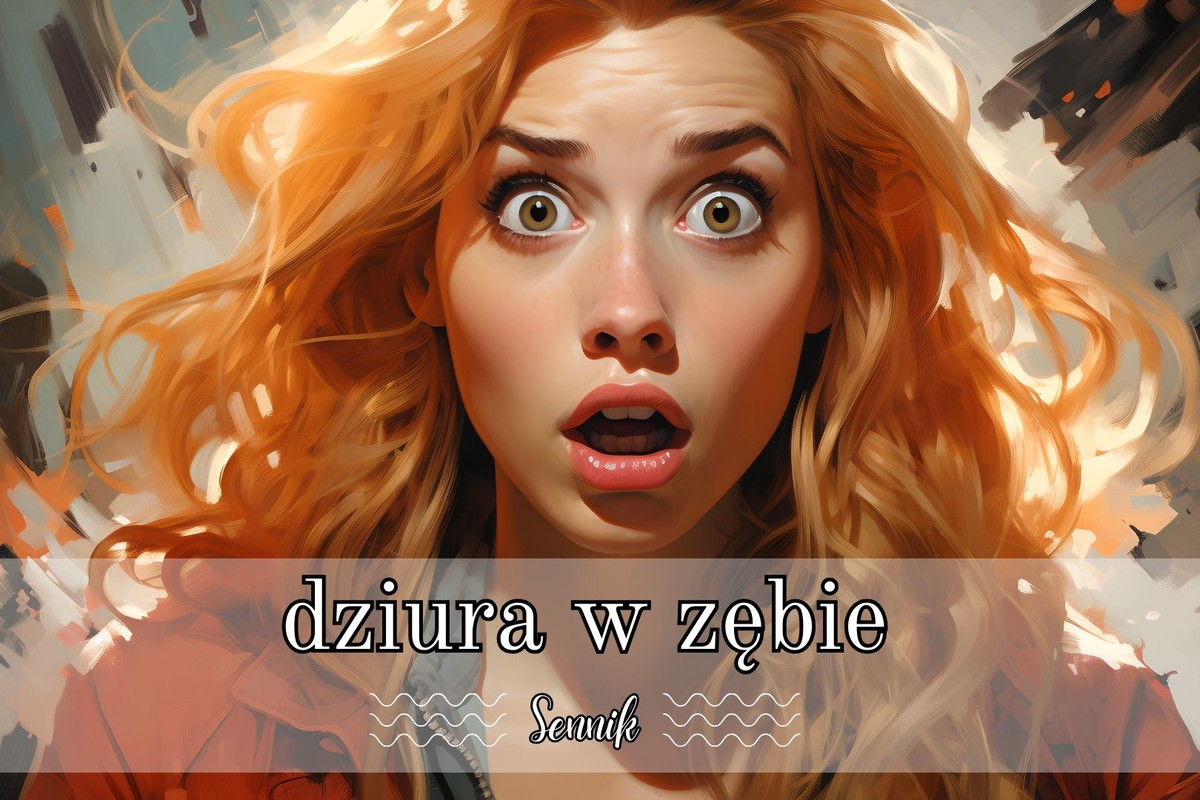 Sennik dziura w zębie